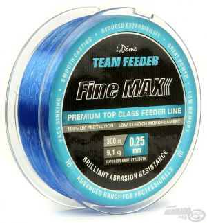 By Dome Team Feeder - Fir Monofilament Fine Max 300m / 0,25mm