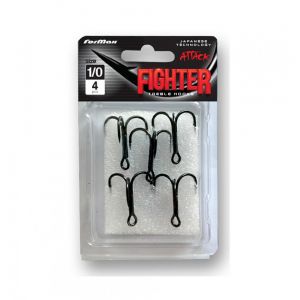 Formax - Ancore Attack Fighter Treble Hooks Nr.12, 8buc/blister