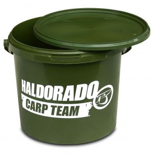 Haldorado - Galeata Rotunda Carp Team cu Capac, 5 litri