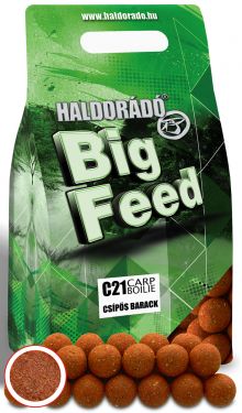 Haldorado - Big Feed C21 Boilie - Piersici Picante, 21mm, 2kg