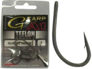 Gamakatsu - Carlige G-Carp A1 Super Hook Teflon Coated Nr.1, 10buc/plic