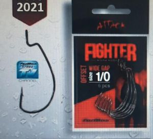 Formax - Carlige Attack Worm Offset Fighter Nr. 4/0, 6buc/plic