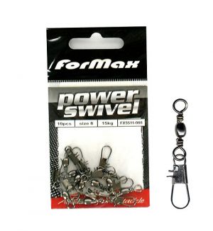 Formax - Vartej tip Barrel cu Agrafa Interlock, Nr.6, 10buc/plic