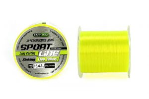 Carp Pro - Fir Monofilament Sport Line Fluo Yellow 0,335mm / 1000m / 7,8kg