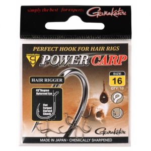 Gamakatsu -Carlig  Power Carp Hair Rigger 10buc /plic nr.8
