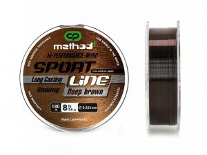 Carp Pro - Fir Monofilament Sport Line Method + Flat Feeder 180m / 0,265mm