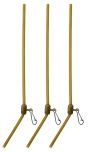 Carp academy - Tub antinod maro 20cm 3buc / plic