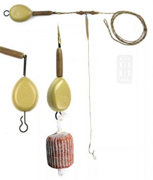Carp Academy - Montura Completa PVA, Carlig Nr.4, Plumb 90g