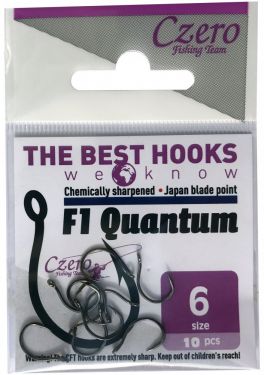 Czero - Carlige F1 Quantum Nr.6, 10buc/plic