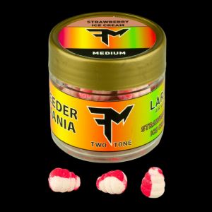 Feedermania - Larva Air Wafters Two Tone M - Strawberry Ice Cream