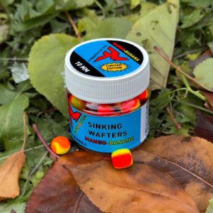 Feedermania - Sinking Wafters Limited Edition Boilies & Barrels 10mm - Mango-Banana