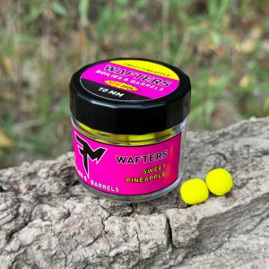 Feedermania - Wafters Twisted Boilies & Barrels 10mm - Sweet Pineaple