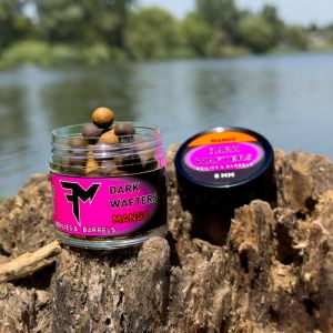 Feedermania - Dark Wafters Boilies & Barrels 8mm - Mango