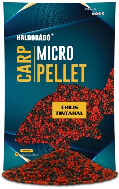 Haldorado - Pelete Carp Micro Pellet - Chili Squid, 2mm, 600g