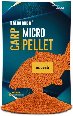 Haldorado - Pelete Carp Micro Pellet - Mango, 2,5mm, 600g