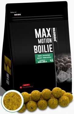 Haldorado - Max Motion Boilie Premium Soluble - Ananas Dulce, 24mm, 800g