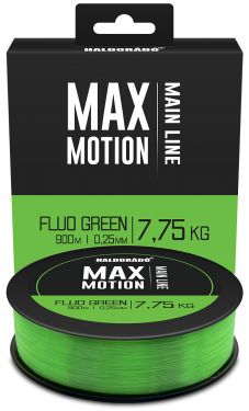 Haldorado - Fir Monofilament Max Motion Fluo Green 900m / 0,25mm / 7,75kg