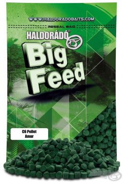 Haldorado -Big Feed C6 Pellet-Amur 800g