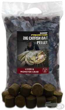 Haldorado - Catfish Bait Pellet - Liver & Monster Crab, 24mm, 5kg