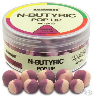 Haldorado - N-Butyric Pop Up Method - N-Butyric & Pruna, 9mm, 11mm