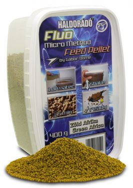 Haldorádó - Fluo Micro Method Feed Pellet - Africa Verde / Green Africa
