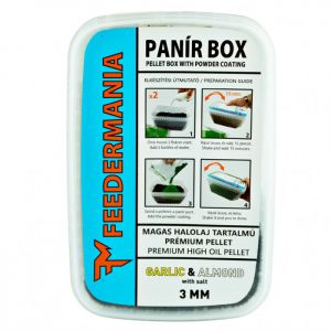 Feedermania - Pelete Panir Box Pellet Pack - Usturoi & Migdale, 3mm, 437g